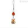 Alphabet Pig E Leather Animal Mobile/Cellphone Charm VANCA Craft-Collectible Cute Mascot Made in Japan view 3