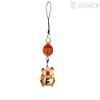 Vanca.com Alphabet Pig F Leather Animal mobile/Cellphone Charm VANCA CRAFT-Collectible Cute Mascot Made in Japan view 3