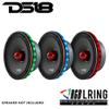 DS18 LRING8 SPEAKER GRILL RING - Fits 8 Speaker, RGB LED Lighting, Acrylic Ring, Marine Watertight Seal, Compatible with RGB Remote Module - One Ring view 4