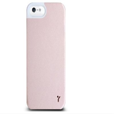The Joy Factory Royce Premium Synthetic Leather Hardshell Case for iPhone5/5S, CSD116 (Pink)