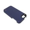 The Joy Factory Royce Premium Synthetic Leather Hardshell Case for iPhone5/5S, CSD115 (Navy) view 4