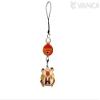 Vanca.com Alphabet Pig H Leather Animal mobile/Cellphone Charm VANCA CRAFT-Collectible Cute Mascot Made in Japan view 3