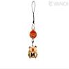 Alphabet Pig M Leather Animal Mobile/Cellphone Charm VANCA Craft-Collectible Cute Mascot Made in Japan view 3