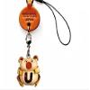 Vanca.com Alphabet Pig U Leather Animal mobile/Cellphone Charm VANCA CRAFT-Collectible Cute Mascot Made in Japan view 1