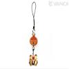 Vanca.com Alphabet Pig U Leather Animal mobile/Cellphone Charm VANCA CRAFT-Collectible Cute Mascot Made in Japan view 3