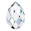 Set of 20-38 mm Clear Asfour Crystal 30% Full Lead Pearshape Crystal Chandelier parts Wholesale 1 Hole view 1
