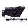MAGICUE Mobile Teleprompter System | Carbon Fiber and Aluminum Build | Nylon Hood and Anti-Glare Visor | 13" Diagonal 60/40 Beam Splitter Glass | iPad Tablet Smartphone Compatible Up to 15" view 2
