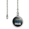 GRAPHICS & MORE Choose Your Weapon Artist Paint Paintbrush Ceiling Fan and Light Pull Chain view 2