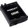 Camplex ATEM Headset Push-to-Talk Belt-Clip Active Adapter with 4-Pin Male XLR to Dual 3.5mm Connector view 1