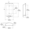 Safety Technology International, Inc. STI-6519 Single-Gang Hinged Clear Protective Polycarbonate Cover Multipurpose with Mounting Plate view 3