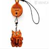 Alphabet Cat U Leather Animal Mobile/Cellphone Charm VANCA Craft-Collectible Cute Mascot Made in Japan view 1