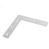 uxcell 120mmx120mm Flat L Shape Corner Brace Repair Plate Right Angle view 1