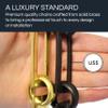 RCH Hardware CH-01-PB-3 Decorative Polished Solid Brass Chain for Hanging, Lighting - Rectangular Square Edge and Unwelded Links (3 ft/1 Yard) view 3