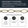 RCH Hardware CH-43-AD-3 Decorative Acid Dipped Solid Brass Chain for Hanging, Lighting - Large Oval Wire Unwelded Links (3ft/1 Yard) view 2