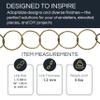 RCH Hardware CH-41S-OBB-3 Round 1 inch Diameter, Using 17swg Wire, Solid Brass Chain (Oil Bronzed Black) view 2