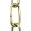 RCH Hardware CH-23W-PB-3 Decorative Solid Brass Chain for Hanging, Lighting-Large Standard Welded Links (3 ft/1 Yard) view 1