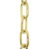 RCH Hardware CH-07-AD-3 Decorative Polished Solid Chain for Hanging, Lighting-Standard Unwelded Links (3 ft/1 Yard) (Acid Dipped) view 1