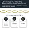 RCH Hardware CH-S57-33-BLK-3 | 9 Gauge Decorative Solid Steel Motif Link Fixture Chain | 3 Foot Increments |Black Finish view 2