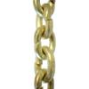RCH Hardware CH-25-AD-3 Decorative Acid Dipped Solid Brass Chain for Hanging, Lighting - Standard Small Unwelded Links (3 ft/1 Yard) view 1
