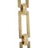 RCH Hardware CH-18-PB-3 Decorative Polished Solid Brass Chain for Hanging, Lighting - Rectangles with Greek Key Design and Unwelded Links (3 ft/1 Yard) view 1