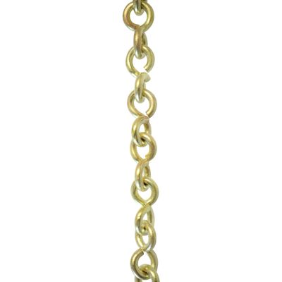 RCH Hardware CH-20-AD-3 Decorative Acid Dipped Solid Brass Chain for Hanging, Lighting - Light Unwelded Wire (3 ft/1 Yard)