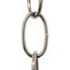 RCH Hardware CH-S56-12-PB-3 | 10 Gauge Decorative Solid Steel Standard Link Fixture Chain | 3 Foot Increments |Polished Brass Finish view 1
