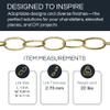 RCH Hardware CH-S56-12-PB-3 | 10 Gauge Decorative Solid Steel Standard Link Fixture Chain | 3 Foot Increments |Polished Brass Finish view 2