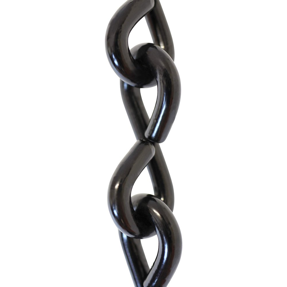 RCH Hardware CH-S50-06-BLK-3 Fixture Chain, Black