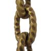 RCH Hardware CH-34-AB-3 Decorative Solid Chain for Hanging, Lighting-Mottled Standard Un-Welded Links (3 ft/1 Yard) (Antique Brass) view 1