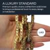 RCH Hardware CH-30-PN-3 Decorative Hanging, Lighting-Mottled Standard Unwelded Link Solid Brass Chain (3 ft/1 Yard) view 3