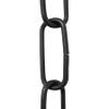 RCH Hardware CH-33B-OBB-3 Decorative Oil Bronzed Black Solid Brass Chain for Hanging, Lighting - Standard Unwelded Links (3 ft/1 Yard) view 1
