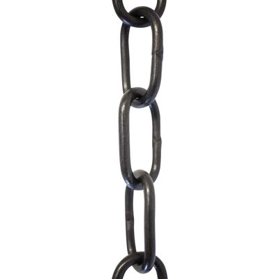 RCH Hardware CH-08W-OBB-3 Decorative Solid Chain for Hanging, Lighting-Standard Welded Links (3 ft/1 Yard) (Oil Bronzed Black)