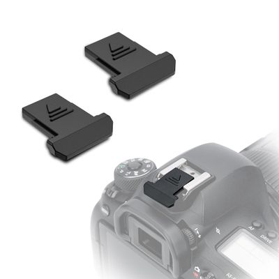 Hot Shoe Cover JJC Camera Hot Shoe Cap Protector for Canon T7 T6 T5 T3 XS T7i T6s T6i T5i T4i 90D 80D 77D 70D 7D Mark II 7D 6D Mark II 6D 5DS 5D Mark IV 1Dx Mark II 1Ds Mark III EOS M6 Mark II -2 Pack