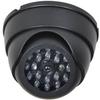 VideoSecu 4 Pack Dome Dummy Fake Infrared IR CCTV Surveillance Security Cameras Imitation Simulated Blinking LED with Security Warning Stickers C4B view 3