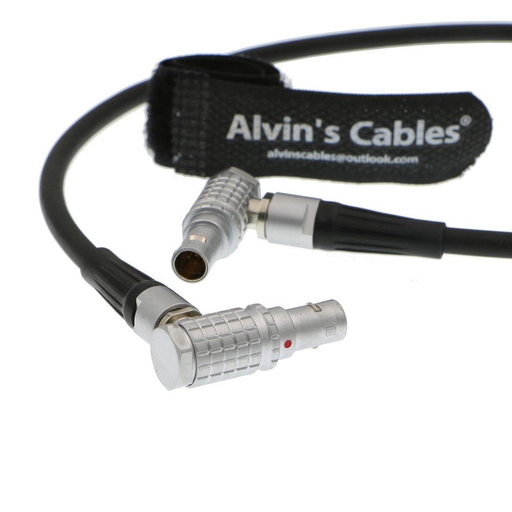 Alvin's Cables Nucleus M 7 Pin Male to 7 Pin Motor to Motor Connection Cable Right Angle