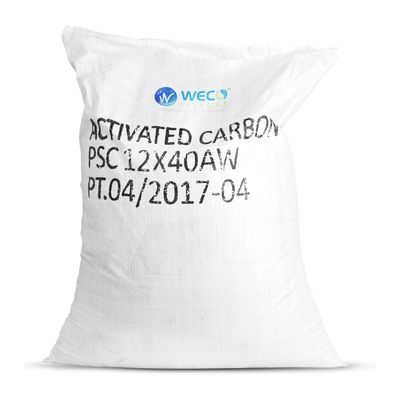 WECO Coconut Shell Granular Activated Carbon Charcoal for Water Filters 27.5 lbs Media for Chlorine, Chloramine, Odor, Taste, Color, and Turbidity Removal - 1 cu.ft (12 x 40 MESH)