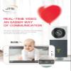 JTD  Smart Wireless IP Wi-Fi DVR Security Surveillance Camera with Motion Detector Two-Way Audio & Night Vision Best Security Camera Baby Monitor for Your Baby, Home, Pet or Business (Space Grey) view 3