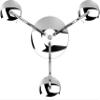 Volume Lighting V3063-3 Chandelier, 72 Piece, 15.5" x 15.5" x 17.25" view 2