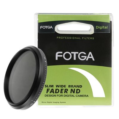 Fotga 52mm Slim Adjustable Variable ND Neutral Density Filter ND2 to ND400 1-9 Stops for Nikon Nikkor Z 26mm f/2.8 for Canon EF-S 24mm F2.8 for Sony Olympus All DSLR Cameras Lenses with 52mm Thread