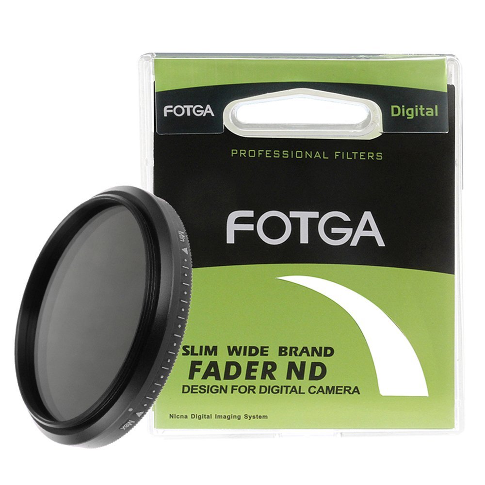 Fotga 52mm Slim Adjustable Variable ND Neutral Density Filter ND2 to ND400 1-9 Stops for Nikon Nikkor Z 26mm f/2.8 for Canon EF-S 24mm F2.8 for Sony Olympus All DSLR Cameras Lenses with 52mm Thread