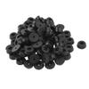 uxcell 100Pcs 5mmx18mm Conical Rubber Furniture Bumper Foot Cover Pad Black view 1