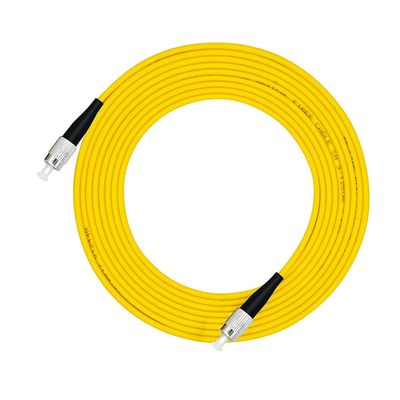 Jeirdus 100M 328ft Fiber Optic Cable Jumper - Optical Patch Cord, Simplex Single-Mode 9/125 FC-FC
