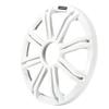 KICKER KMG12 12-Inch (30cm) Grille for KM12 and KMF12 Subwoofer, LED, White view 4