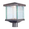 Maxim Lighting Triumph VX Outdoor Lantern | Earth Tone Finish | Clear Glass Shade | Transitional Outdoo Lantern | Ideal for Porches, Entryways & Patios | Dimmable | 55735CLET view 3