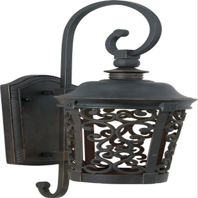 Maxim Lighting Whisper Outdoor Wall Lantern | Bronze Finish | Modern Outdoor Wall Lantern for Front Doors and Entryways | Wet-Location Rated | 55393BZ