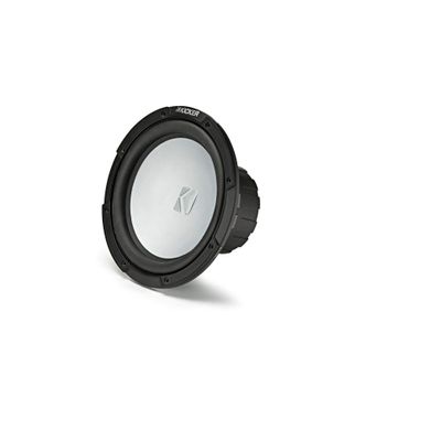 KICKER KM10 10-inch (25cm) Weather-Proof Subwoofer for Enclosures, 4-Ohm