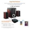 Audio Bluetooth Receiver,HiFi Wireless Audio Adapter,Bluetooth 4.2 Receiver with 3D Surround AptX Low Latency for Home and Car Music Stereo Streaming (Pair 2 at Once) view 3
