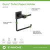 Symmons 363TR-MB Duro Wall-Mounted Towel Ring in Matte Black view 4