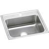 Elkay PSR25221 1-Hole Gourmet 22-Inch x 25-Inch Single Basin Drop-Inch Stainless Steel Kitchen Sink view 1