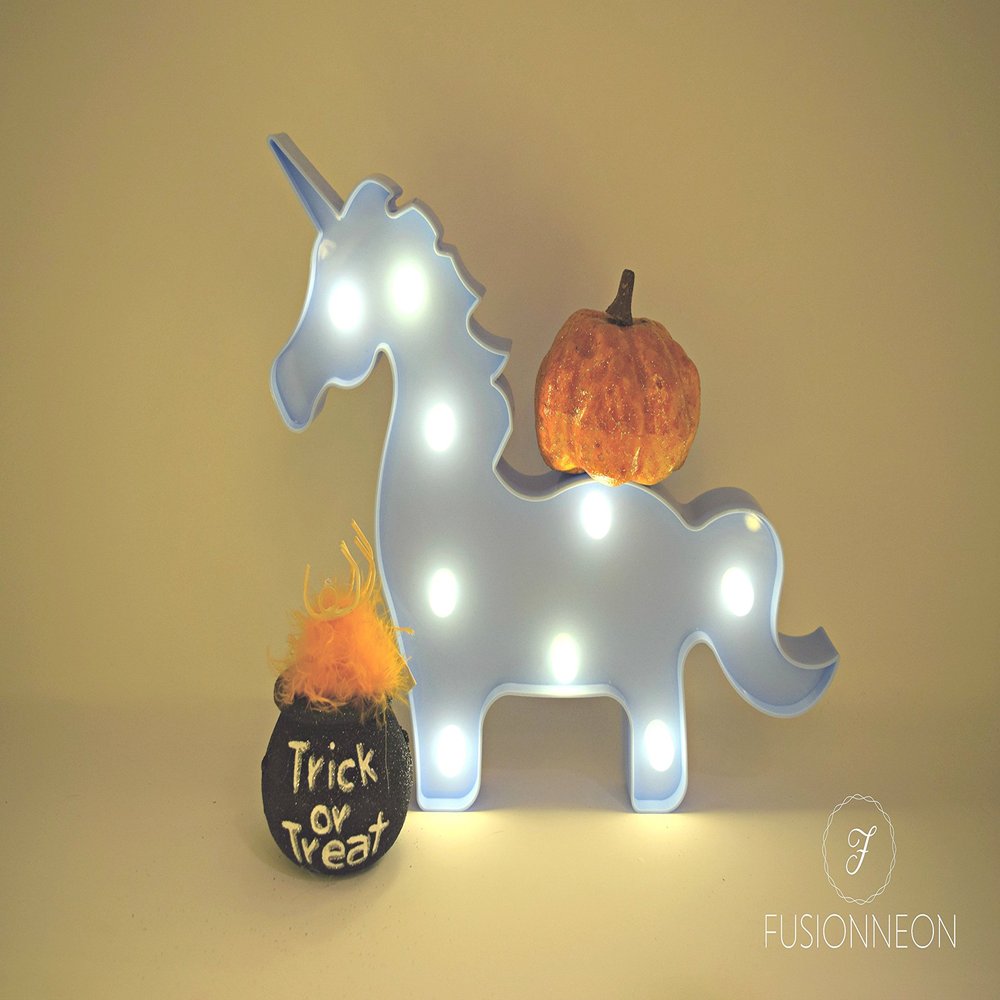 Unicorn Sculpture LED
